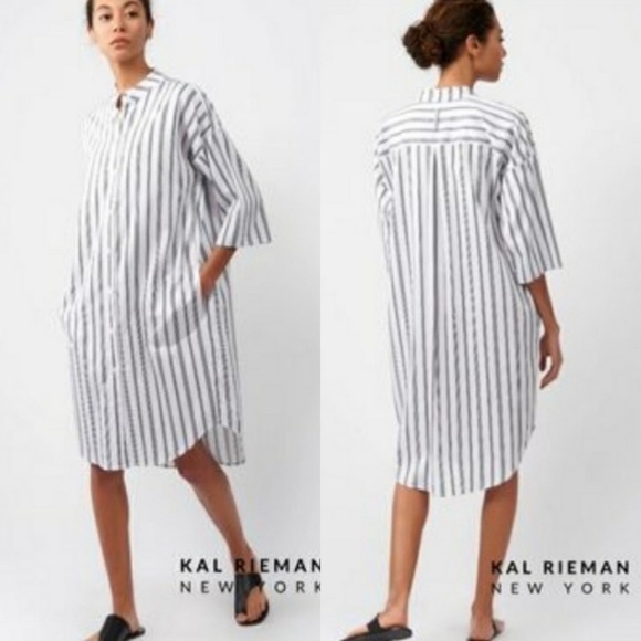 KAL RIEMAN‎ Drop Sleeve Shirt Dress - Picture 1 of 11